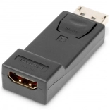 DisplayPort til HDMI-adapter sort