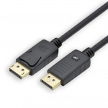 DisplayPort-kabel 1,8 m (version 1.1) – sort