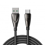 JOYROOM-kabel USB-A til USB-C 100 W, 1,2 m, sort