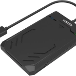 Unitek ekstern USB 3.0 aluminiumsboks til 2,5" HDD/SSD SATA med UASP