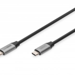 USB‑C-kabel 3.0, 60 W, 5 Gbps, USB‑C til USB‑C, 1 m, sort