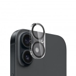 Beskyttelsesglas Crong Lens Shield til iPhone 16 og iPhone 16 Plus