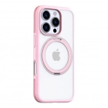 Torras Ostand R Fusion cover til iPhone 16 Pro Max pink