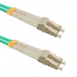 Optisk patchcord LC/UPC - LC/UPC | Multimode | OM4 | Duplex | 2 m