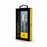 Mikro USB-kabel 2 m sort