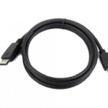 DisplayPort til HDMI kabel sort 5 m