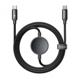 2-i-1 USB-C opladekabel + trådløs oplader til Samsung Watch