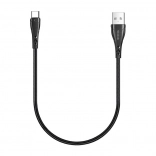 USB til USB‑C kabel MCDODO 0,2 m sort