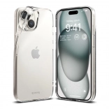 Crystal Slim Cover til iPhone 15 – ultratyndt gennemsigtigt etui