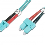 Patchkabel optisk LC–SC OM3 duplex LSOH 3 m