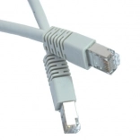 Patch cord skærmet FTP kat.6 med stik 15M grå