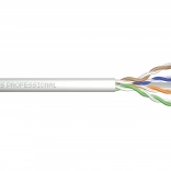 Patchkabel kat. 6 U/UTP 100 m LS0H grå