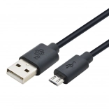 USB til Micro USB kabel 1,8 m sort