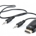 HDMI til VGA-adapter med lyd