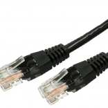 Patchkabel RJ45 Cat6A UTP 3 m sort